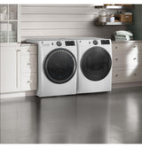 GE® ENERGY STAR® 7.8 cu. ft. Capacity Smart Front Load Electric Dryer with Steam and Sanitize Cycle