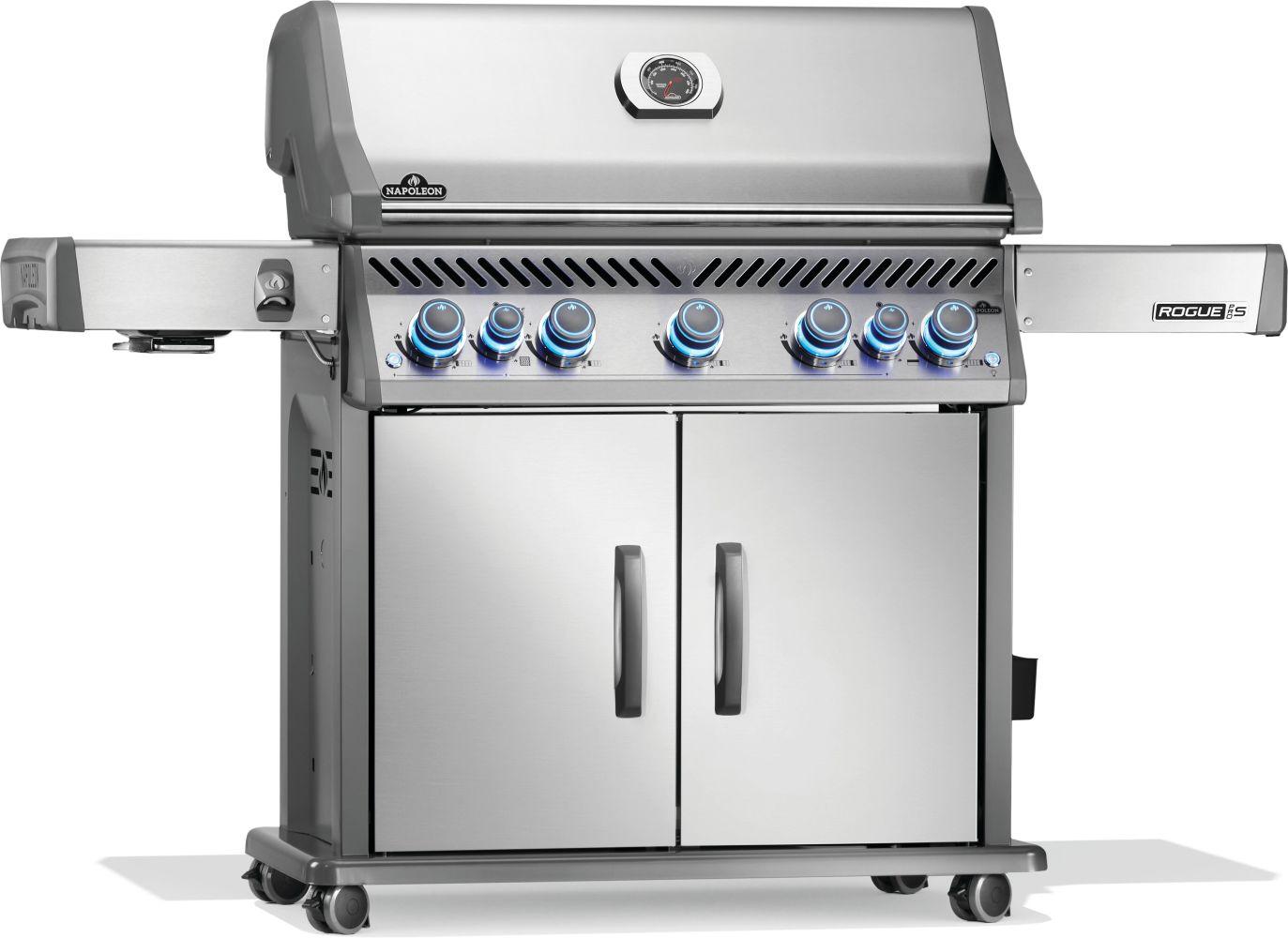 Rogue PRO-S 625 RSIB with Infrared Side and Rear Burner , Natural Gas, Stainless Steel