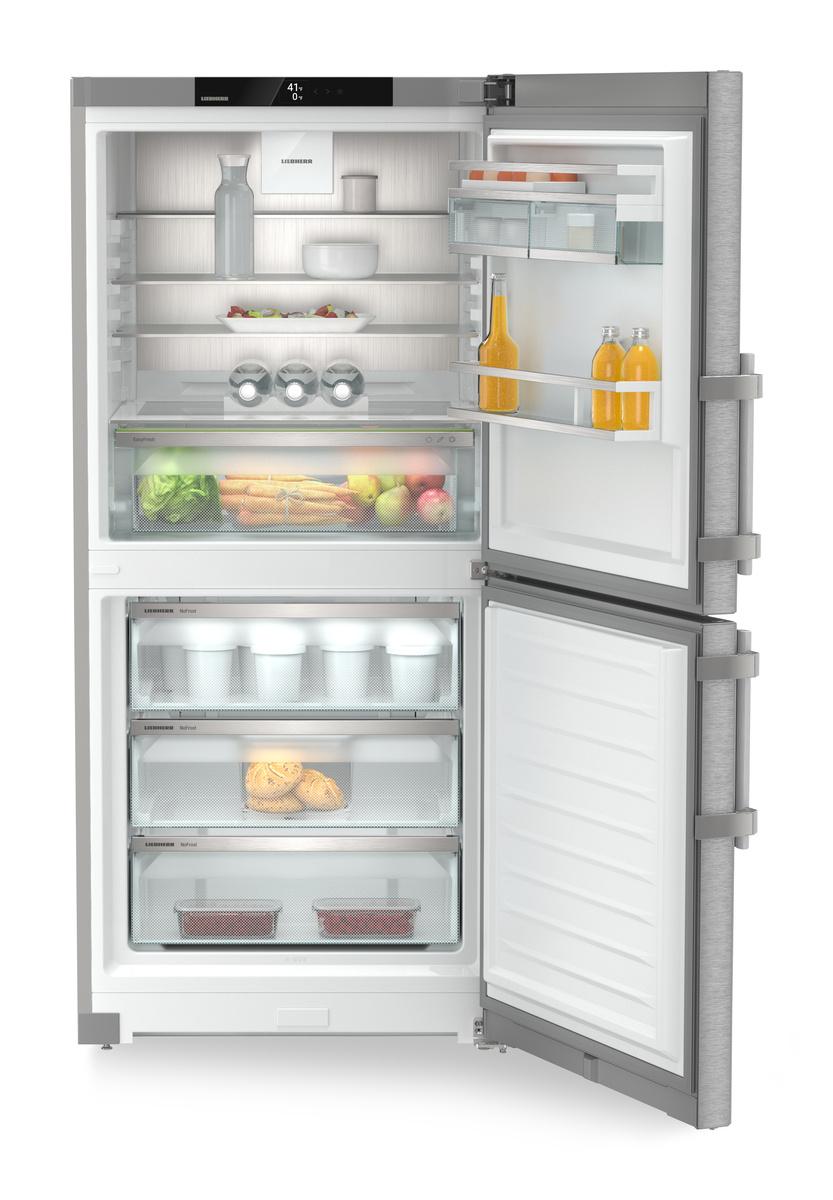 Combined fridge-freezers with EasyFresh and NoFrost