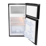 Avanti Retro Series Compact Refrigerator and Freezer, 3.0 cu. ft. - Black / 3.0 cu. ft.