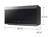 Bespoke 2.1 cu. ft. Over-the-Range Microwave with Auto Dimming Glass Touch Controls in Fingerprint Resistant Stainless Steel