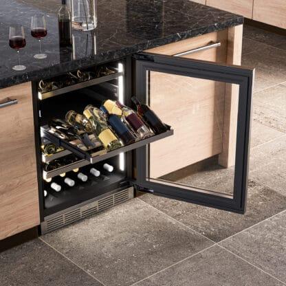 Silhouette Pro Gen 3 - 24" Built-in Wine Cellar Panel-ready