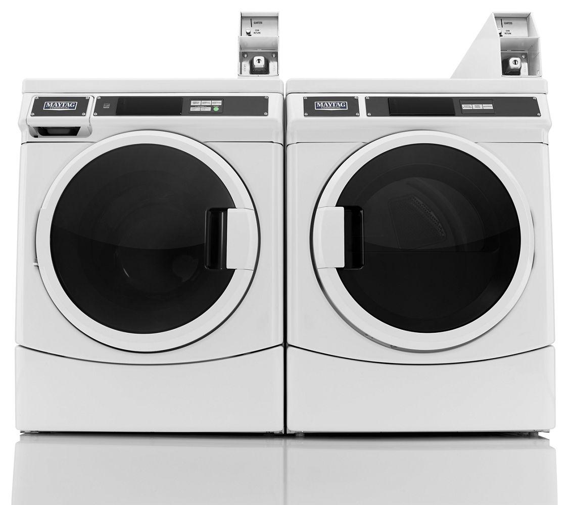 Commercial Front-Load Washer, Coin Equipped