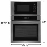 Frigidaire 30" Electric Wall Oven and Microwave Combination