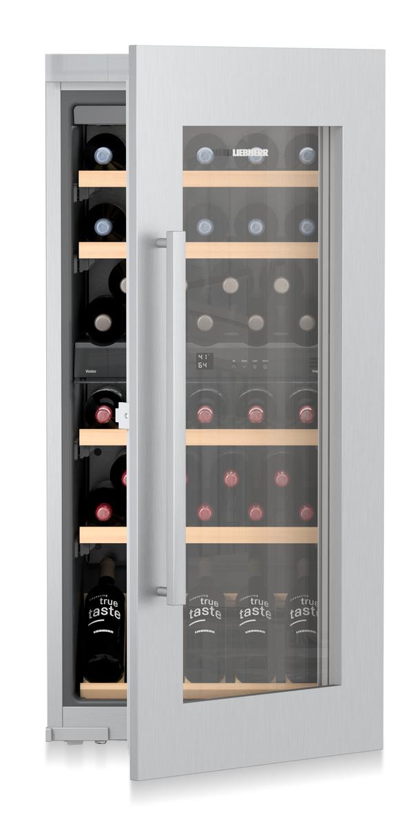 Built-in multi-temperature wine fridge