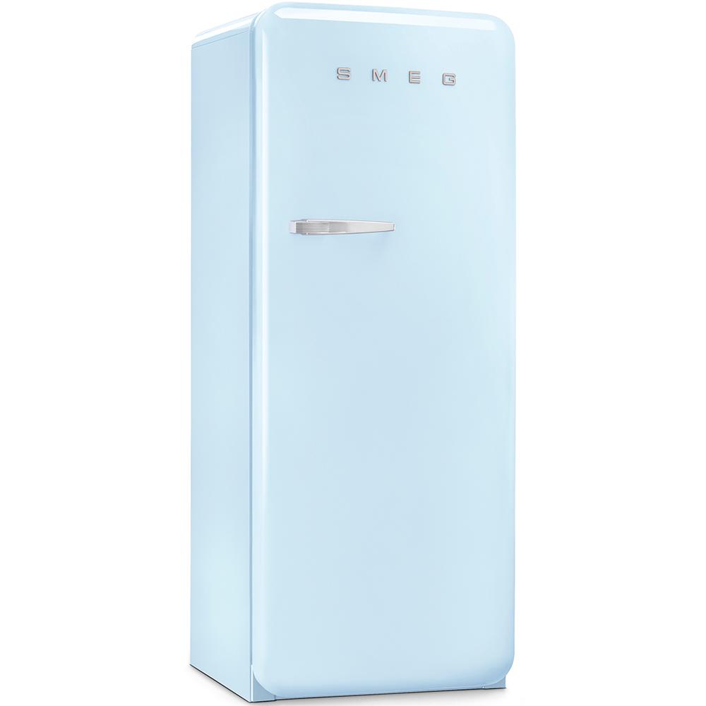 Approx 24 " 50'S Style Refrigerator with ice compartment, Pastel blue, Right hand hinge