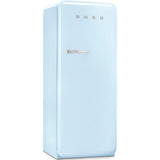 Approx 24 " 50'S Style Refrigerator with ice compartment, Pastel blue, Right hand hinge