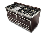 66"W. Tuscany Range - TVDR660 Bordeaux finish has been discontinued. See dealer for stock.