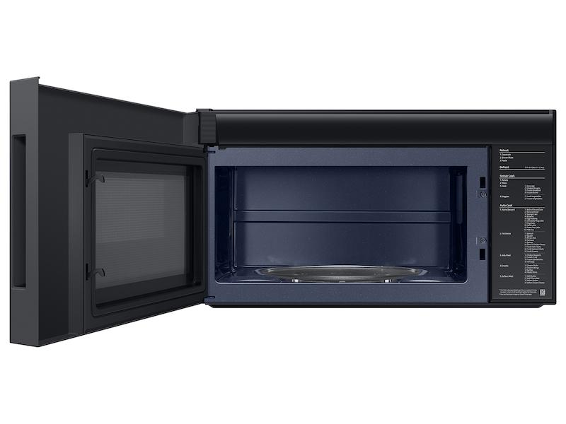 Bespoke 2.1 cu. ft. Over-the-Range Microwave with Edge to Edge Glass Display in Fingerprint Resistant Stainless Steel