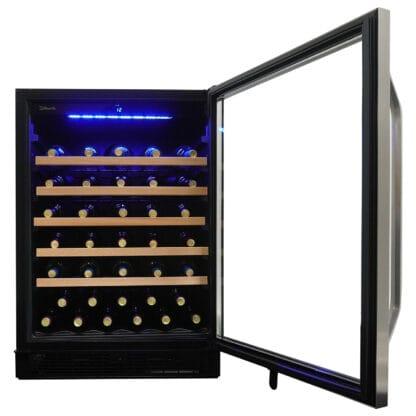 Silhouette - 24" Built-in Wine Cellar In Stainless Steel