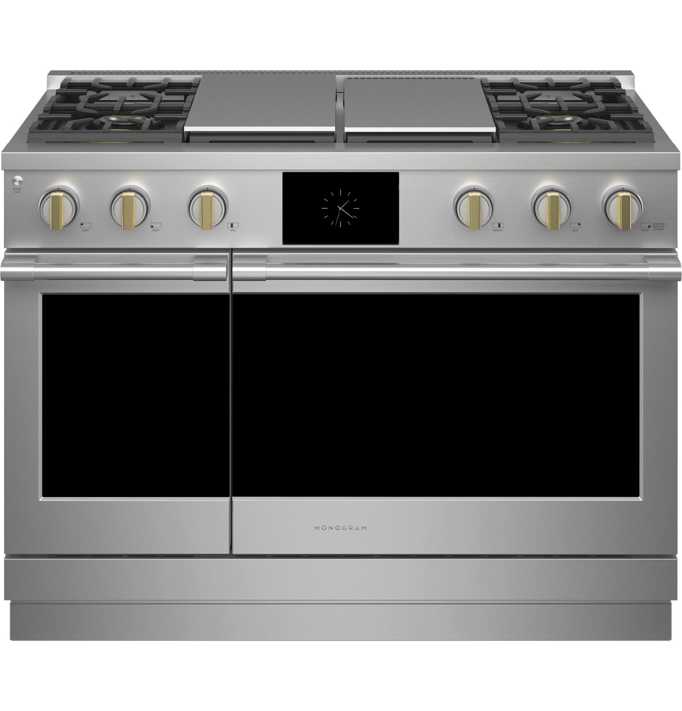 Monogram 48" Dual-Fuel Professional Range with 4 Burners, Grill, and Griddle