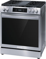 Frigidaire Gallery 30" Front Control Gas Range with Total Convection