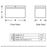 GE Profile™ Dual Zone 75 Liter Electric Cooler