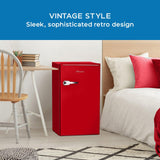 Avanti Retro Series Compact Refrigerator, 3.1 cu. ft. - Red / 3.1 cu. ft.