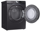 7.5 cu. ft. Smart Electric Dryer with Sensor Dry in Brushed Black