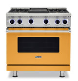 36" Sealed Burner Gas Range - VGR7362 Viking 7 Series