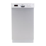 Avanti 18" Built In Dishwasher - White / 18"