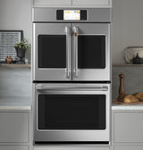 Café™ Professional Series 30" Smart Built-In Convection French-Door Double Wall Oven