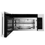 ZLINE 30 in. Over the Range Convection Microwave Oven with Traditional Handle and Color Options (MWO-OTR-H) [Color: DuraSnow Stainless Steel]