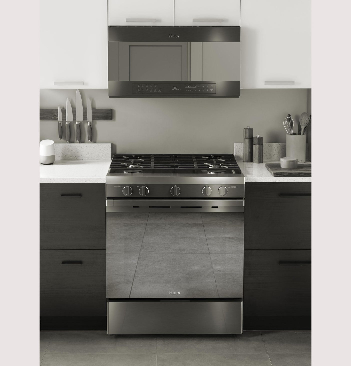 30" Smart Slide-In Gas Range with Convection