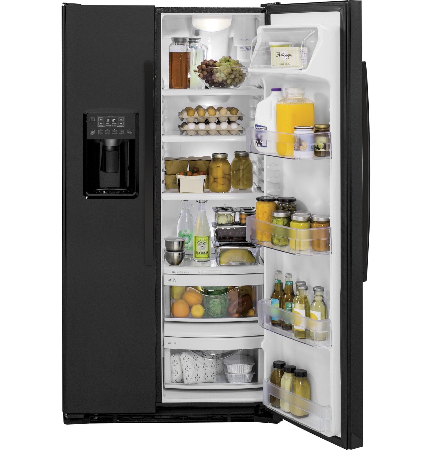 GE® 21.9 Cu. Ft. Counter-Depth Side-By-Side Refrigerator