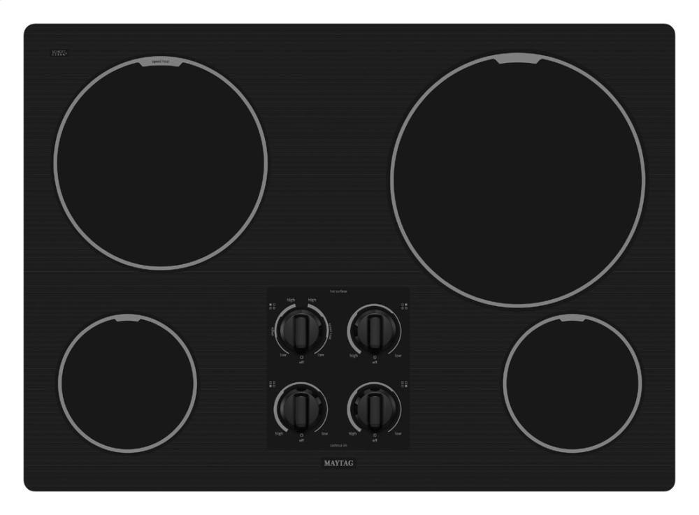 30-inch Electric Cooktop with Two Power Cook Burners