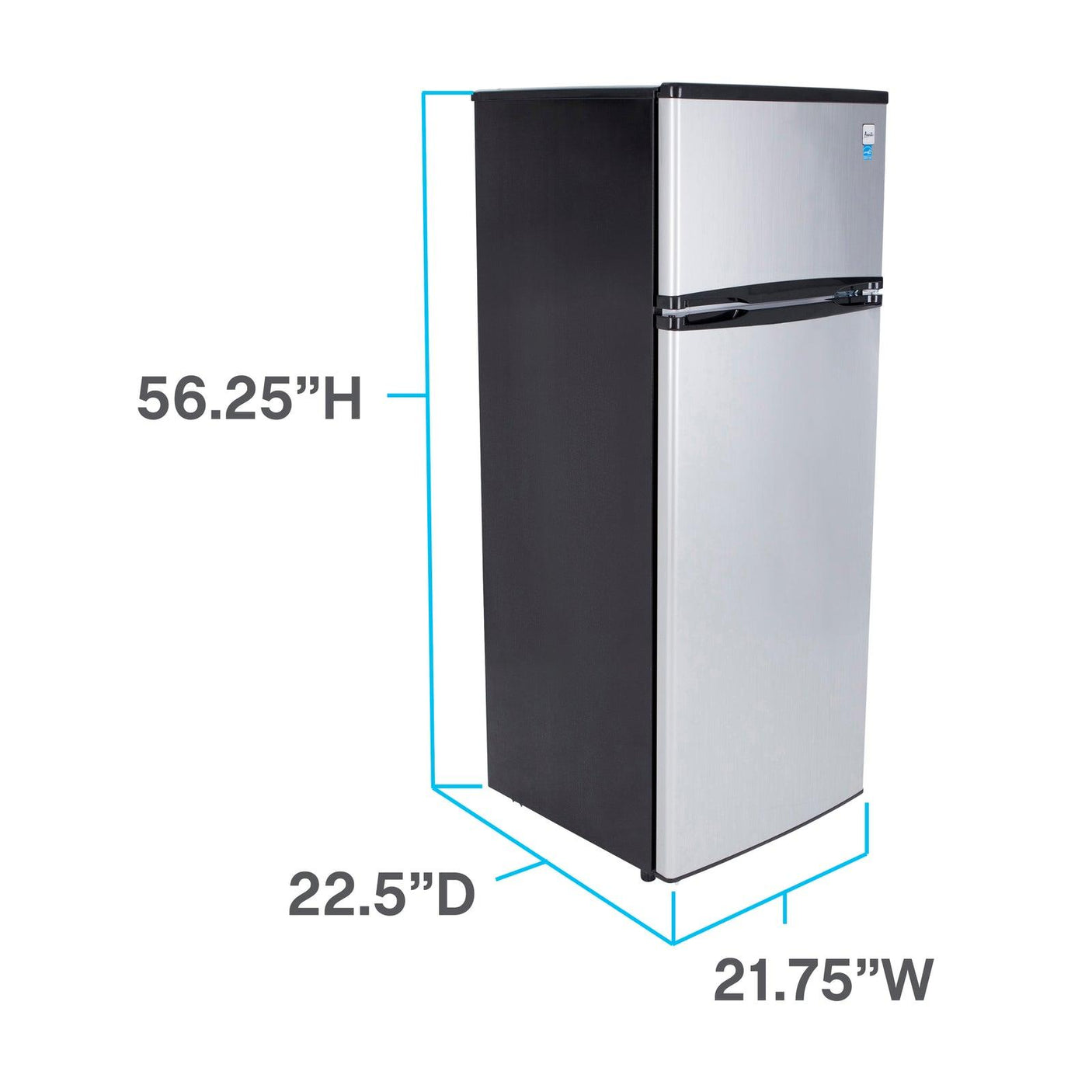 Avanti Apartment Refrigerator, 7.3 cu. ft - White / 7.3 cu. ft.