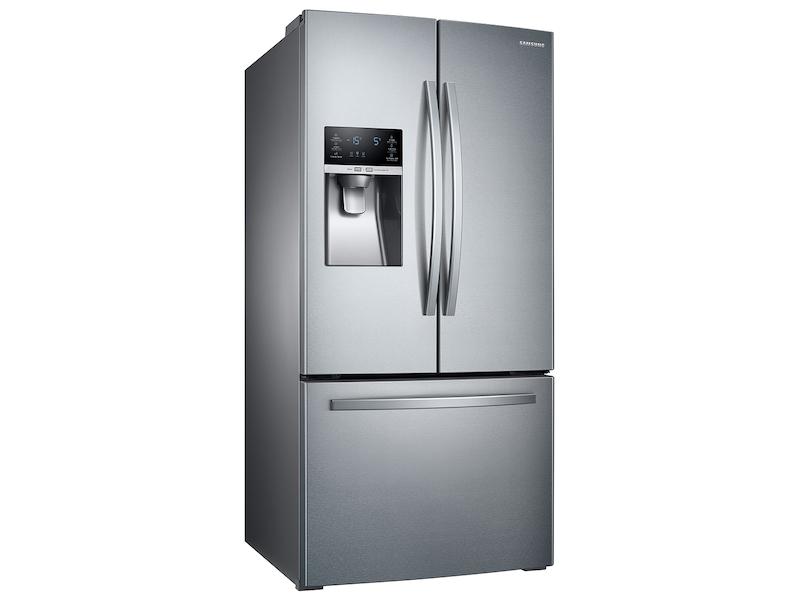 26 cu. ft. 3-Door French Door Refrigerator with External Water & Ice Dispenser in Stainless Steel