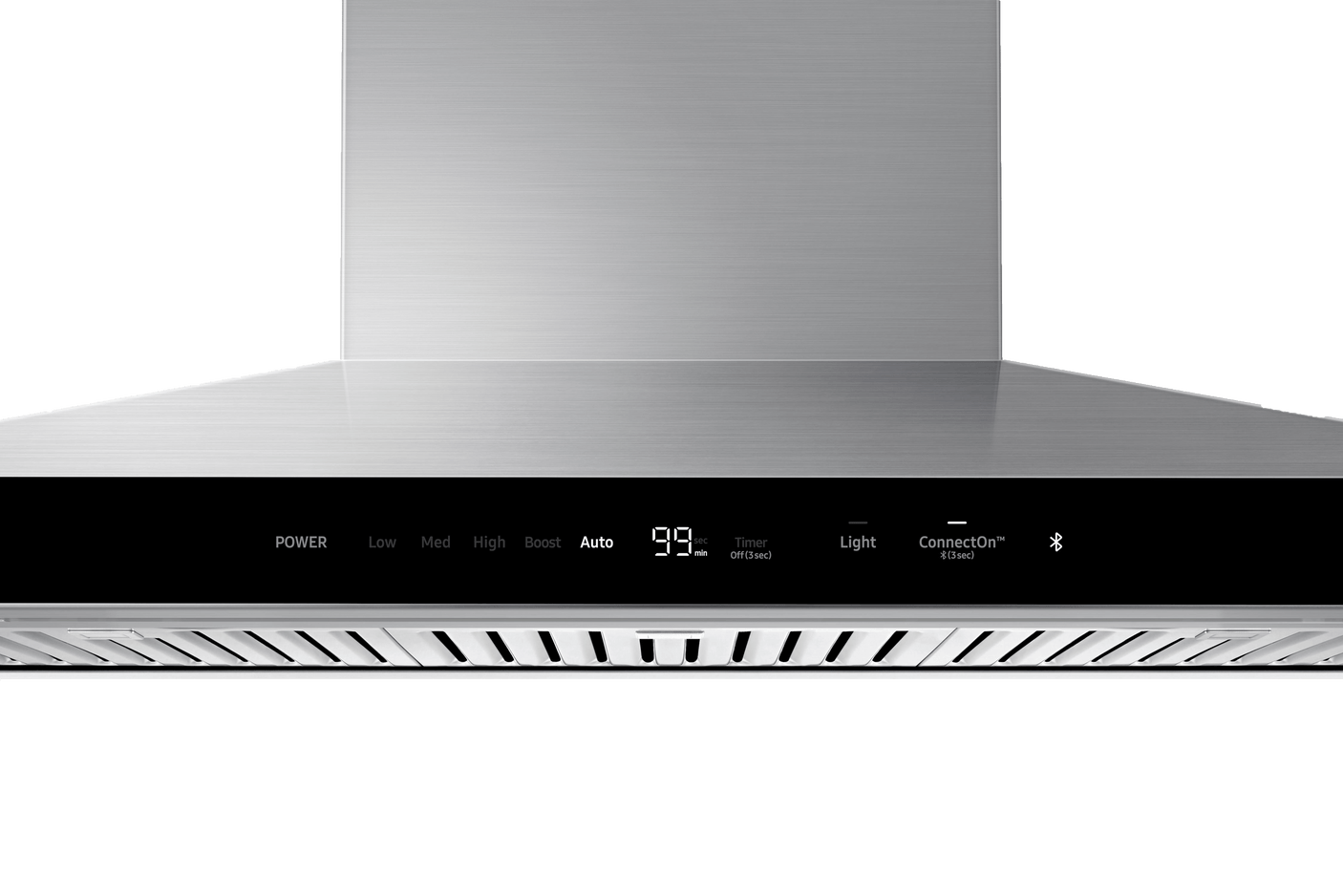 36" Wall Hood with Connectivity, Silver Stainless Steel