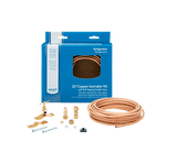 Smart Choice 20' Copper Refrigerator Waterline Kit, Self Tapping