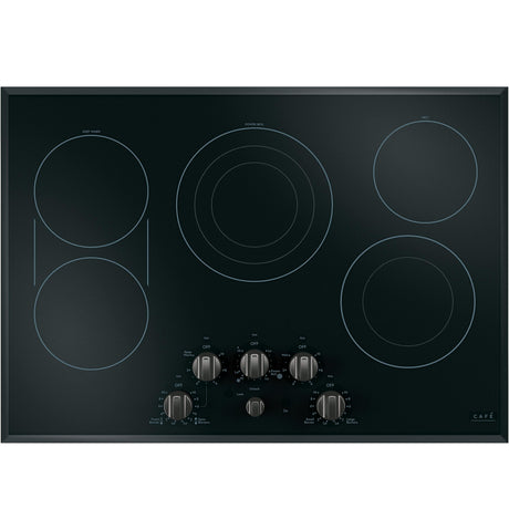 Café™ 5 Electric Cooktop Knobs - Brushed Black