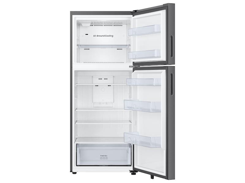 18 cu. ft. Top Freezer Refrigerator with All-Around Cooling in Stainless Steel