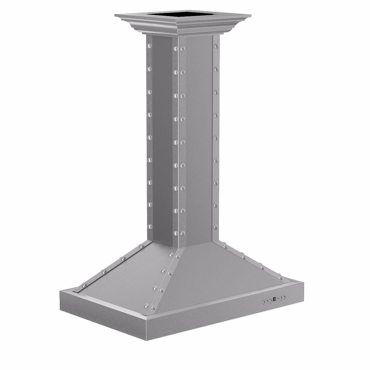 ZLINE 30" Designer Series Stainless Island Range Hood (KB2i-4SSXS-30)