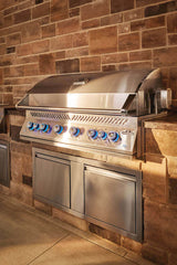 Built-In 700 Series 44 with Dual Infrared Rear Burners , Propane, Stainless Steel