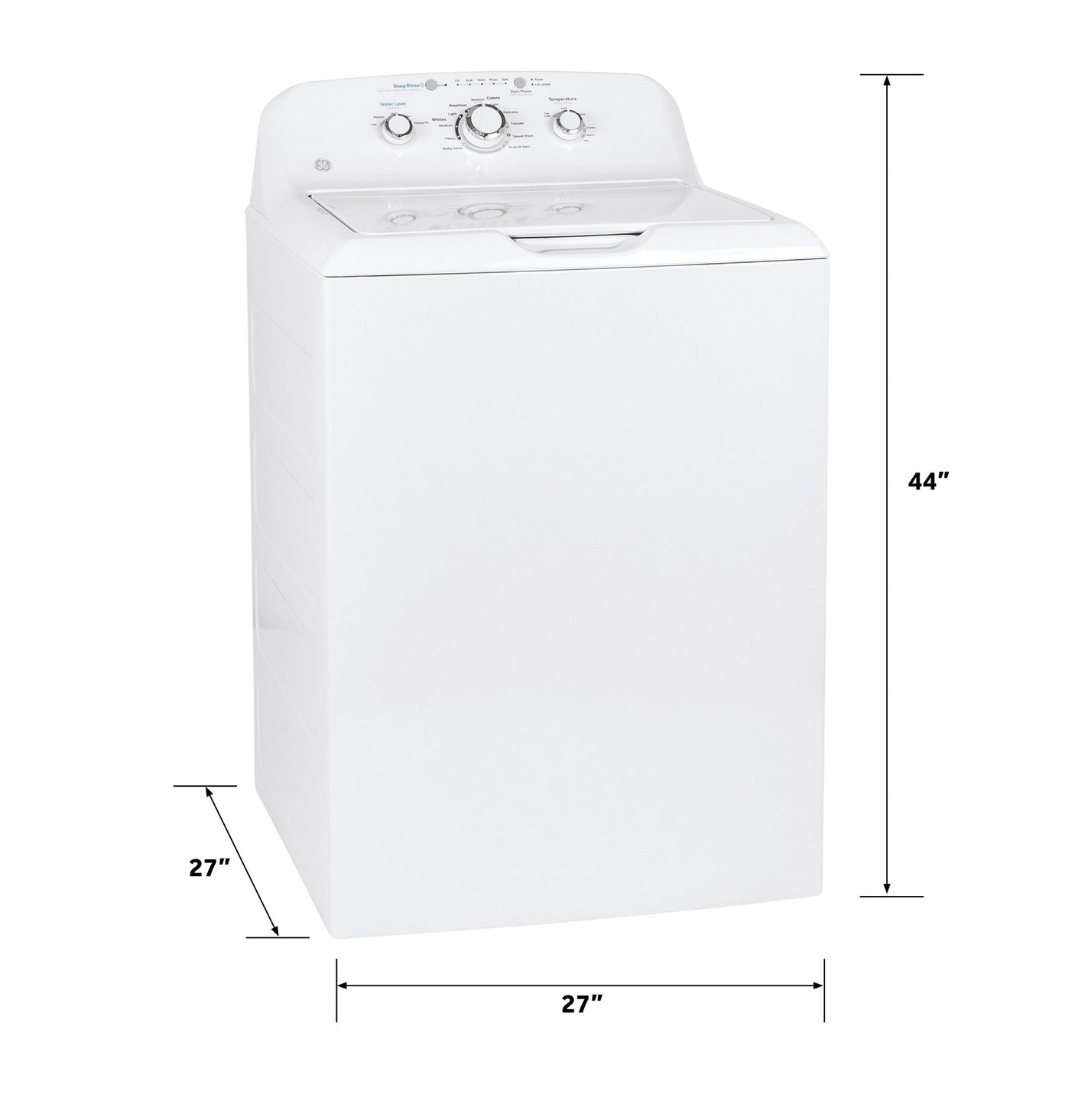 GE® 4.0 cu. ft. Capacity Washer with Stainless Steel Basket and Water Level Control&#x200B;