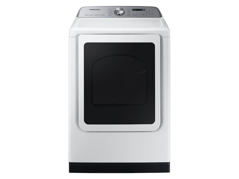 7.4 cu. ft. Smart Gas Dryer with Pet Care Dry and Steam Sanitize+ in White