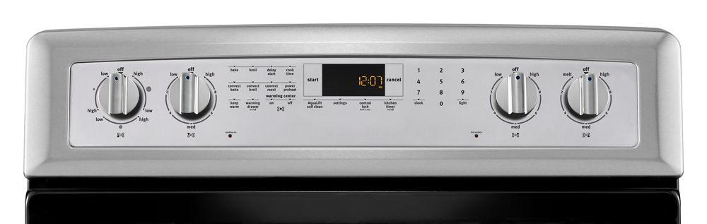 30-inch Wide Electric Range with Convection and Warming Drawer - 6.2 cu. ft.