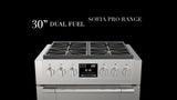 30" DUAL FUEL PRO RANGE