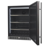 Silhouette 5.5 Cu. Ft. Built-in Fridge In Stainless Steel