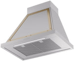 Nostalgie 30 Inch Stainless Steel Wall Mount Convertible Range Hood