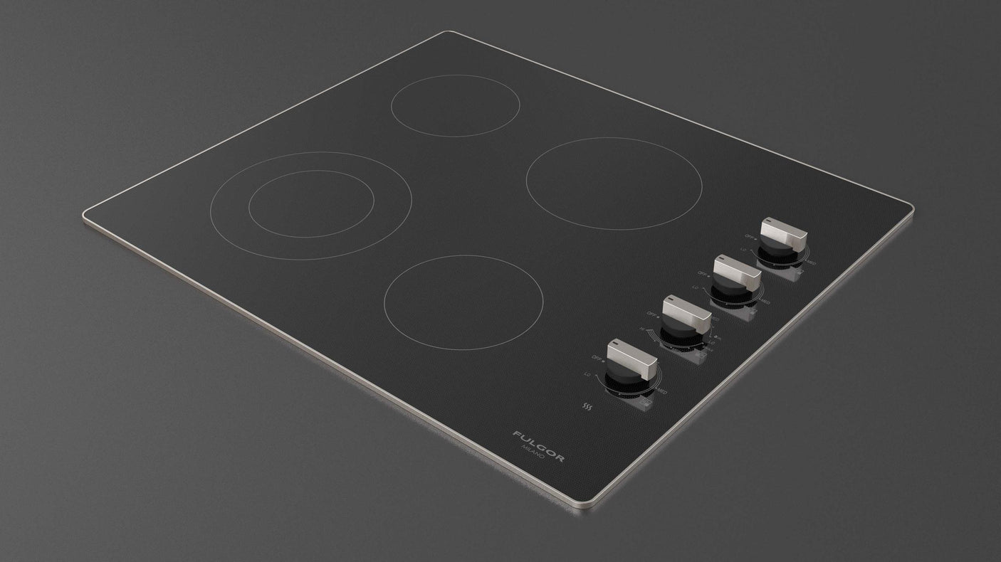 24" RADIANT COOKTOP WITH KNOBS