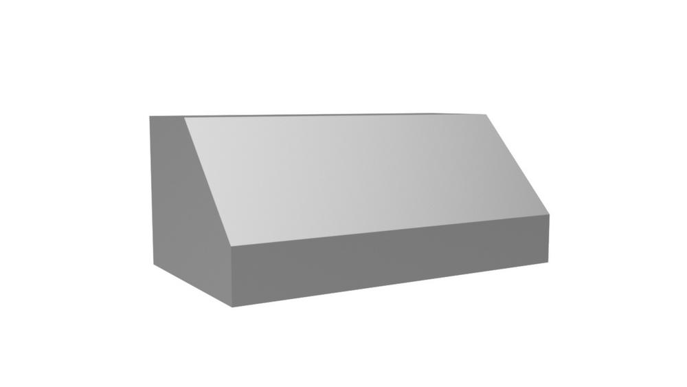 54" M Series Standard Wall Mount Range Hood Stainless Steel