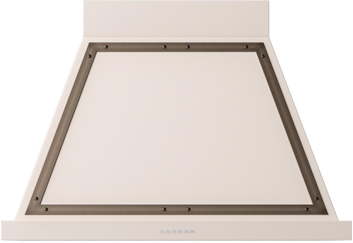 ILVE UANB36AWB Nostalgie 36" Hood in Stainless Steel with Bronze trim