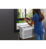 GE Profile ClearView™ 8,300 BTU Smart Ultra Quiet Window Air Conditioner for Medium Rooms up to 350 sq. ft.