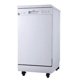 Danby 18" Wide Portable Dishwasher in White ()