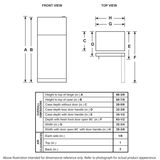 GE® 21.9 Cu. Ft. Garage Ready Top-Freezer Refrigerator