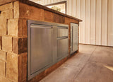 Outdoor Rated Stainless Steel Fridge , Electric, Stainless Steel