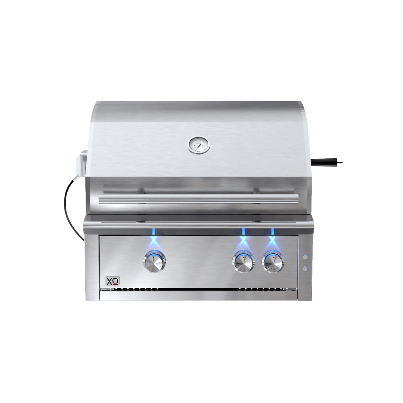 30" Grill 2 Burner w/ Rotiss Burner LP