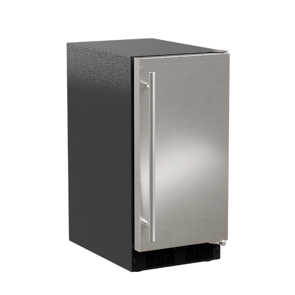 15-In Low Profile Built-In Crescent Ice Machine with Door Style - Stainless Steel