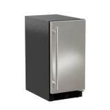 15-In Low Profile Built-In Crescent Ice Machine with Door Style - Stainless Steel